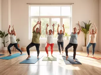 Joga po 50-tce: Elastyczność i Spokój