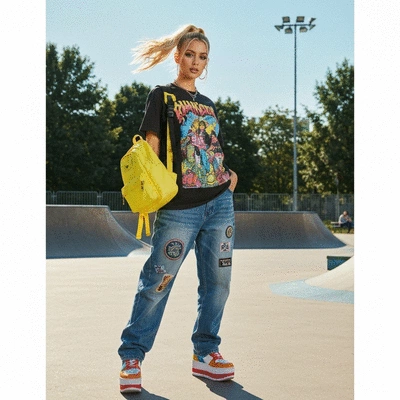 Close-up of a person's feet on a smart scale, with a digital display showing body composition data like fat percentage and muscle mass. Bright, modern, health-focused.