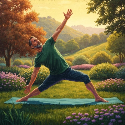 Person exercising outdoors, showing dedication to fitness