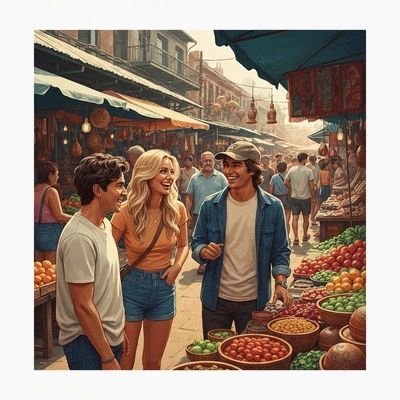 Close-up of hands holding nordic walking poles with blurred natural background, showing proper technique